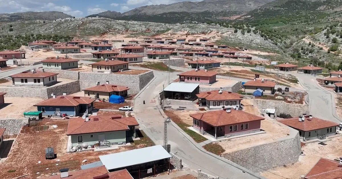 Adıyaman’ın Zey Köyü yeniden kuruldu