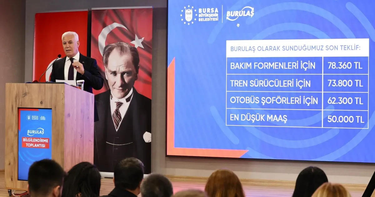Başkan Bozbey’den BURULAŞ açıklaması: Yüzde 47 zam talebi sürdürülebilir değil