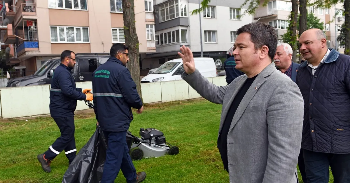 Başkan Erkan Aydın 1 Mayıs’ta emekçilerin yanında