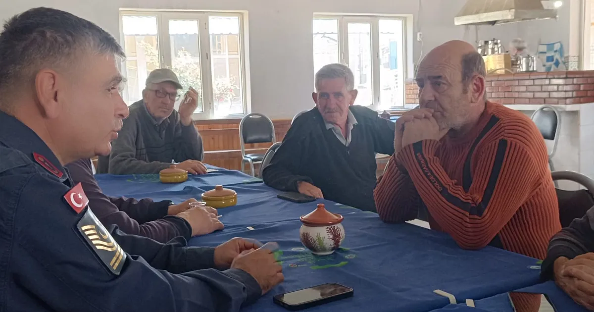Bilecik Pazaryeri’nde Jandarma Komutanı köyde alarm verdi