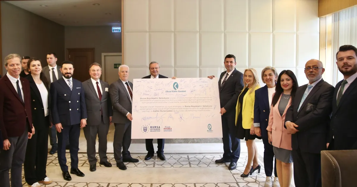 Bursa Büyükşehir ile KalDer ‘İyi Niyet Bildirgesi’ imzaladı
