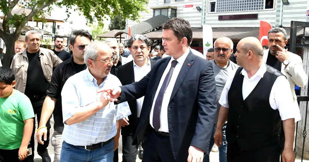 Bursa Osmangazi’de Başkan Aydın Güneştepe sakinleriyle buluştu