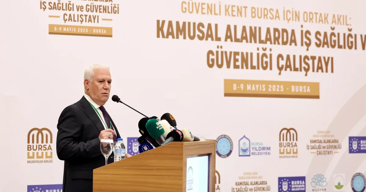Bursa’da kamusal alanlarda ‘İş Sağlığı ve İş Güvenliği’ çalıştayı
