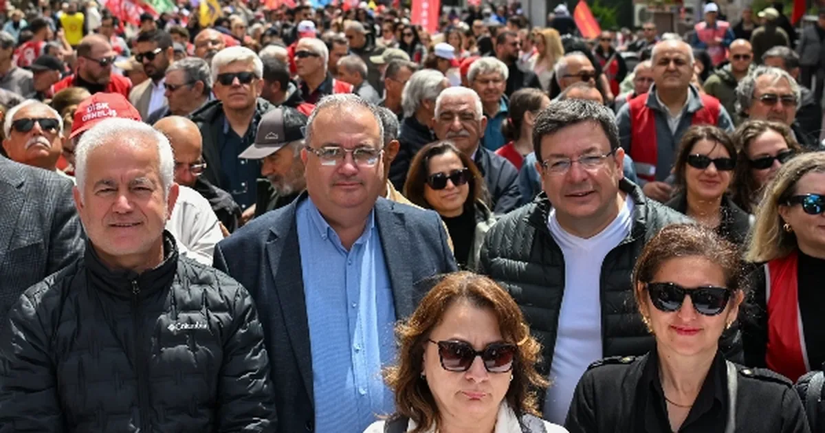 Çanakkale’de 1 Mayıs coşkuyla kutlandı