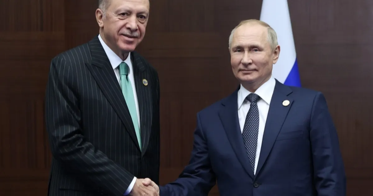 Cumhurbaşkanı Erdoğan Putin’le görüştü