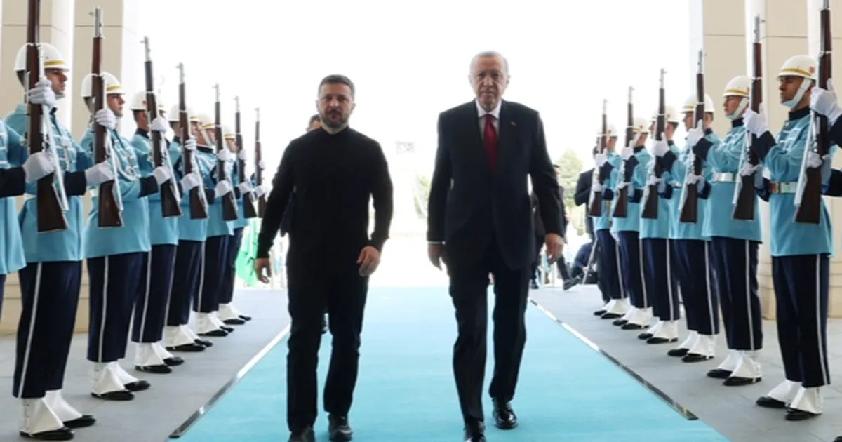 Cumhurbaşkanı Erdoğan, Zelenskiy ile görüştü