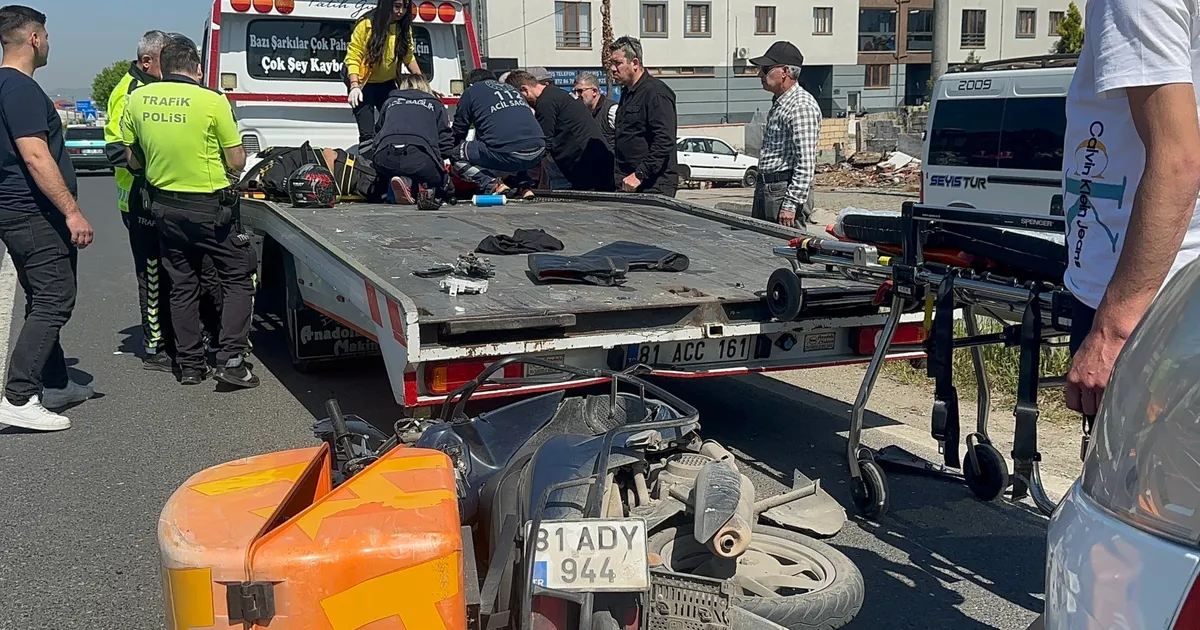Düzce’de korkutan kaza!
