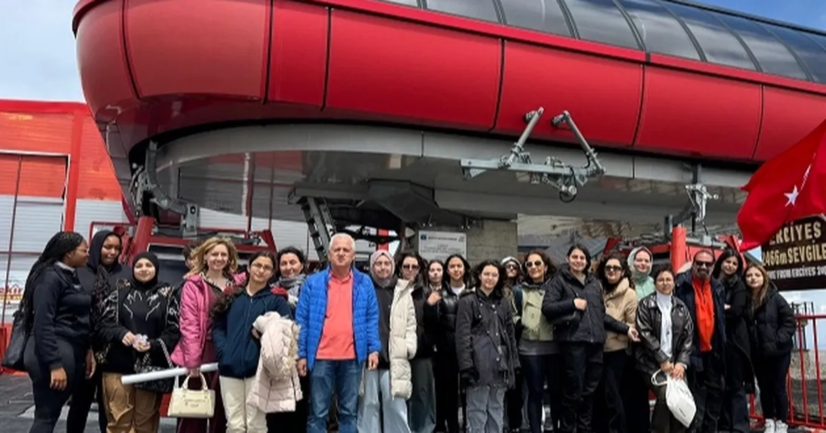 Erasmus öğrencileri Erciyes’e hayran kaldı