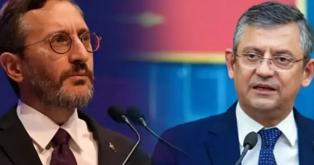Fahrettin Altun’dan Özgür Özel’e sert yanıt!