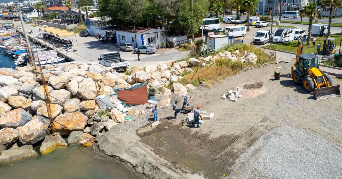 İzmir Güzelbahçe’de tekneler için çekek yeri