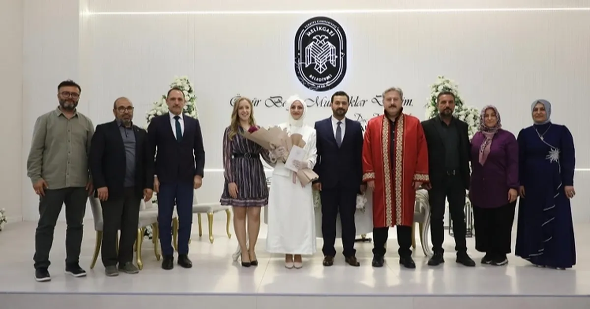 Kayseri Melikgazi’de bir günde 60 nikah