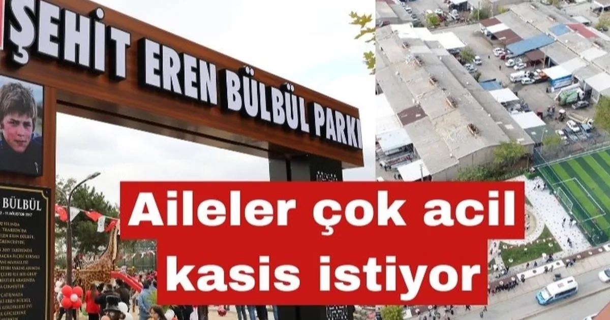 Keşan’da Şehit Eren Bülbül Parkı önüne kasis talebi