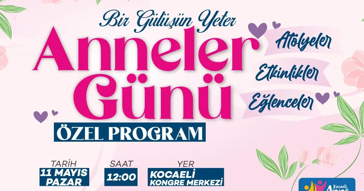 Kocaeli Büyükşehir’den annelere özel program