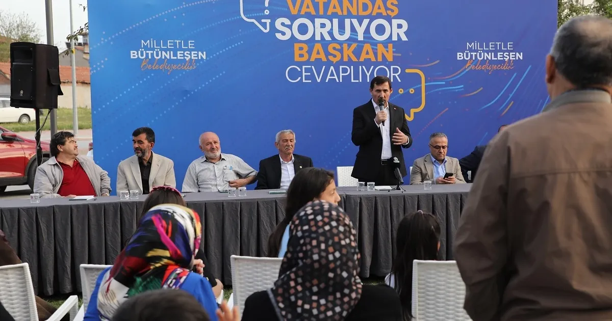 Konya Karatay’da vatandaş sordu, başkan cevapladı