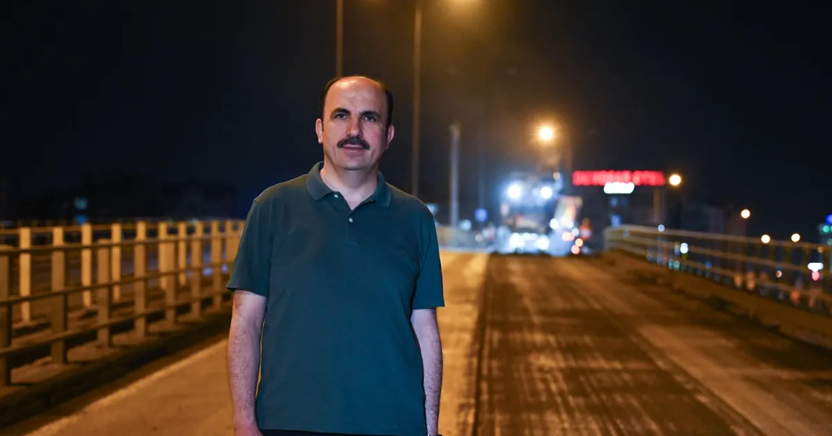 Konya’da Başkan Altay gece devam eden çalışmalarını inceledi