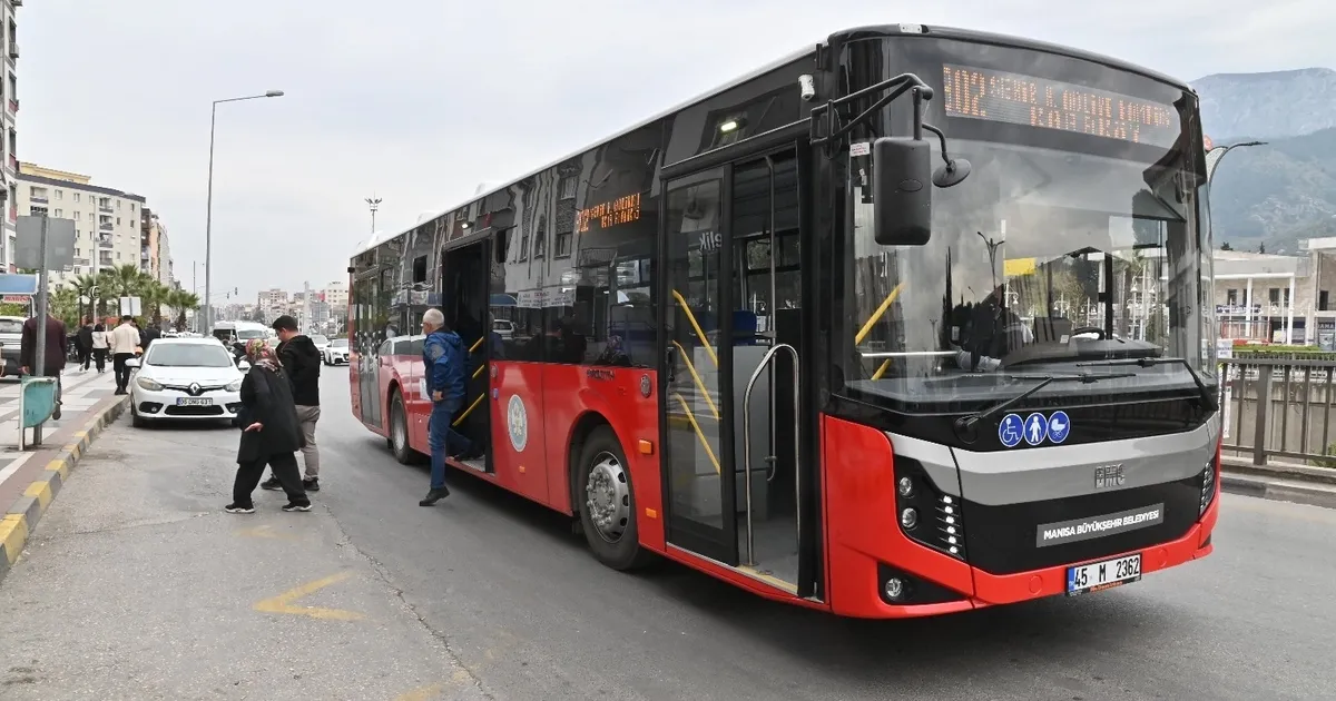 Manisa’da 1 Mayıs’ta toplu taşıma ücretsiz