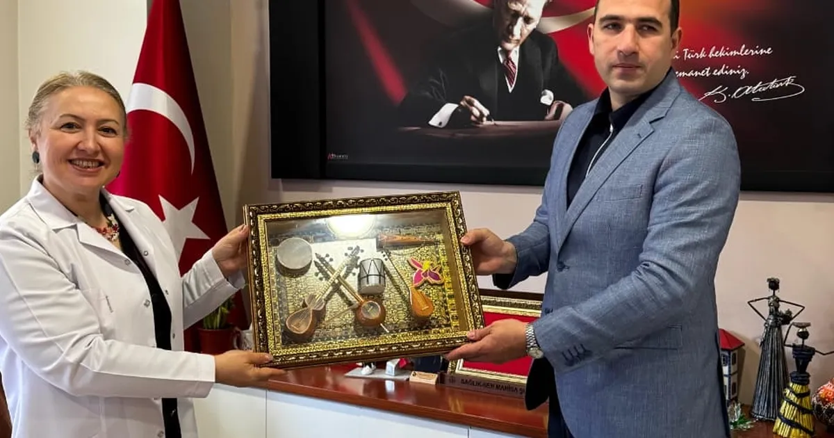 Manisa’da Azerbaycan heyetinden ziyaret