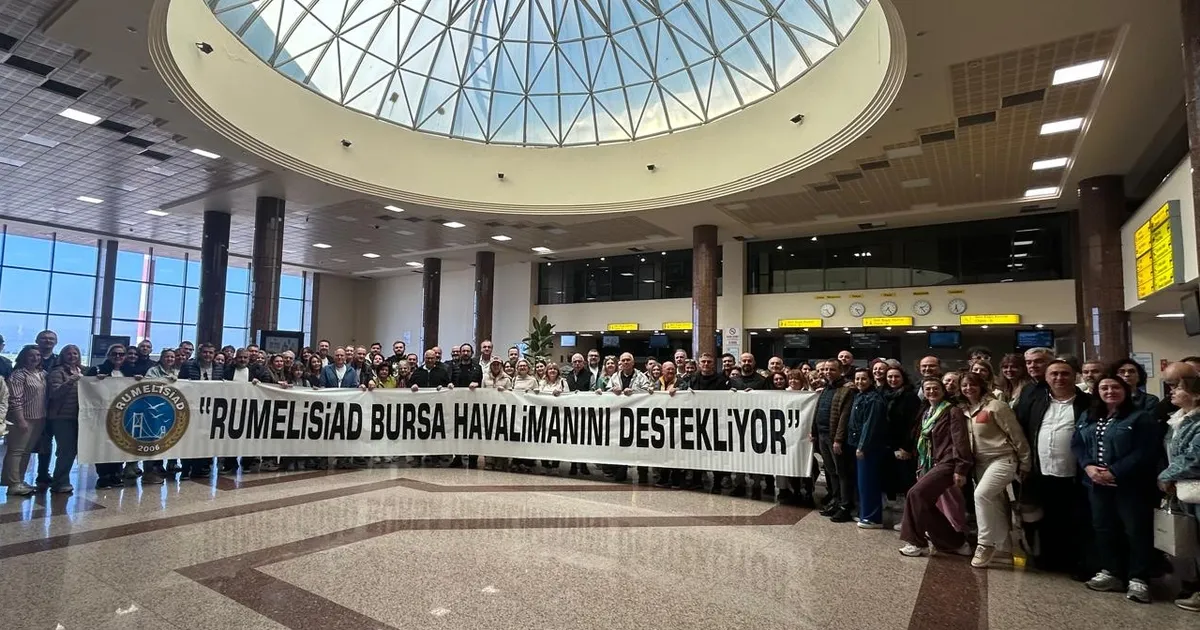 RUMELİSİAD’dan Bursa Yenişehir Havaalanı’na destek… RUMELİSİAD yeni uçuşlara öncülük ediyor