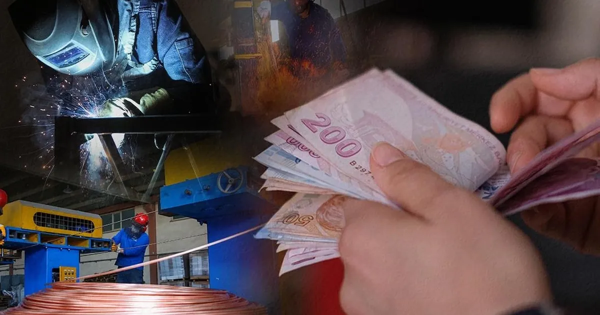 Ücretli çalışan sayısı yıllık arttı, aylık azaldı