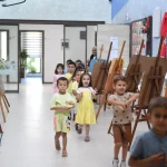 Bursa Osmangazi'de kreş öğrencilerinin karne sevinci