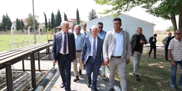 Bursa Mustafakemalpaşa Stadı sil baştan yenilendi