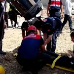 İzmir İtfaiyesi kuyuya düşen vatandaşı kurtardı