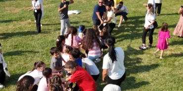 Kocaeli Kandıra’da halat çekme yarışının galibi çocuklar oldu