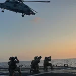 TCG Gaziantep Fırkateyni Libya eğitiminde